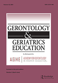 Cover image for Gerontology & Geriatrics Education, Volume 42, Issue 2, 2021
