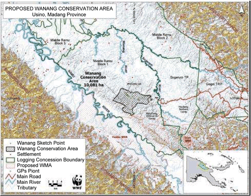 Figure 3.  Wanang conservation area..