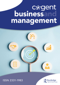 Cover image for Cogent Business & Management, Volume 6, Issue 1, 2019