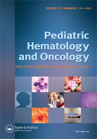 Cover image for Pediatric Hematology and Oncology, Volume 35, Issue 7-8, 2018