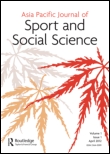 Cover image for Asia Pacific Journal of Sport and Social Science, Volume 2, Issue 1, 2013