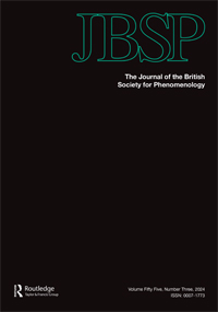 Cover image for Journal of the British Society for Phenomenology, Volume 55, Issue 3, 2024