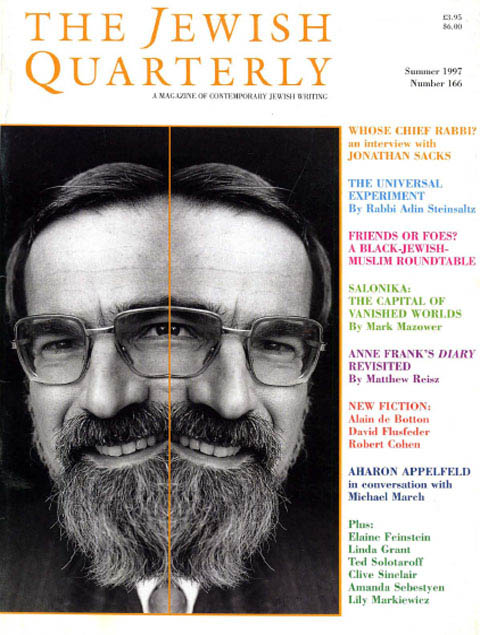 Cover image for Jewish Quarterly, Volume 44, Issue 2, 1997
