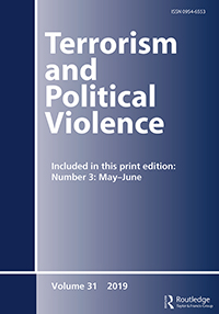 Cover image for Terrorism and Political Violence, Volume 31, Issue 3, 2019