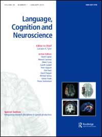 Cover image for Language, Cognition and Neuroscience, Volume 20, Issue 1-2, 2005