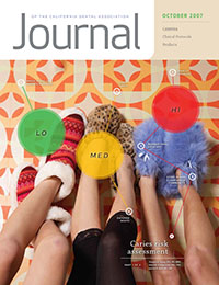 Cover image for Journal of the California Dental Association, Volume 35, Issue 10, 2007