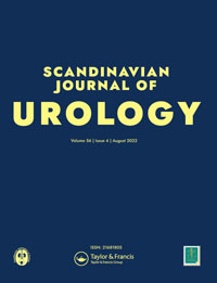 Cover image for Scandinavian Journal of Urology, Volume 56, Issue 4, 2022