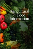 Cover image for Journal of Agricultural & Food Information, Volume 8, Issue 4, 2007