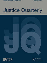 Cover image for Justice Quarterly, Volume 35, Issue 5, 2018