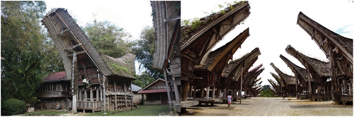 Figure 2. Traditional house of the Toraja Tribe.