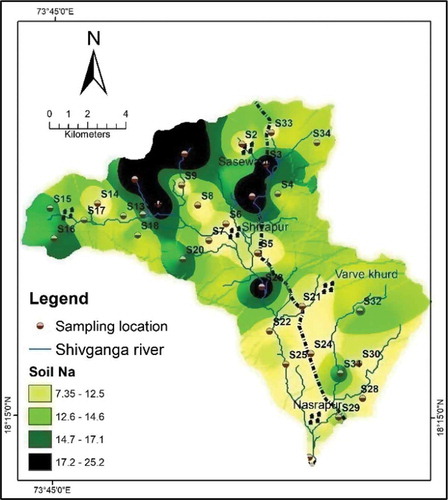 Figure 10. Soil sodium