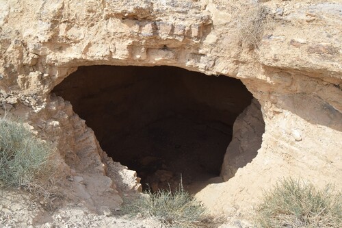 Figure 4. Entrance into one of the cisterns. Image courtesy of the author.