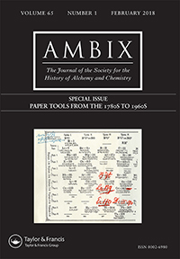 Cover image for Ambix, Volume 65, Issue 1, 2018