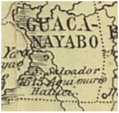 Figure 3. Marking of the site where Caique Hatuey died