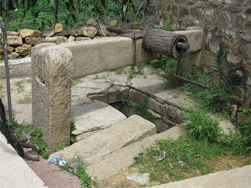 Figure 12. Ancient well in Hanmen Street, Taolinkou Fort.