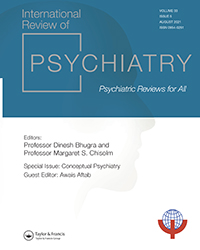 Cover image for International Review of Psychiatry, Volume 33, Issue 5, 2021