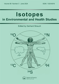 Cover image for Isotopes in Environmental and Health Studies, Volume 60, Issue 3, 2024