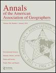 Cover image for Annals of the American Association of Geographers, Volume 106, Issue 4, 2016