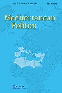 Cover image for Mediterranean Politics, Volume 28, Issue 3, 2023