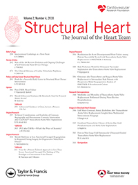 Cover image for Structural Heart, Volume 2, Issue 4, 2018