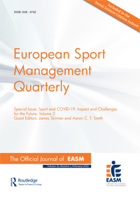 Cover image for European Sport Management Quarterly, Volume 22, Issue 1, 2022