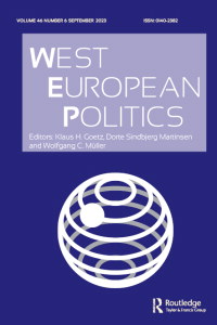 Cover image for West European Politics, Volume 46, Issue 6, 2023