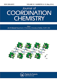 Cover image for Journal of Coordination Chemistry, Volume 67, Issue 9, 2014