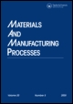 Cover image for Materials and Manufacturing Processes, Volume 25, Issue 8, 2010