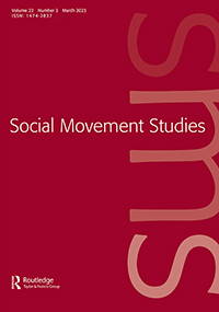 Cover image for Social Movement Studies, Volume 22, Issue 2, 2023