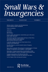 Cover image for Small Wars & Insurgencies, Volume 26, Issue 4, 2015
