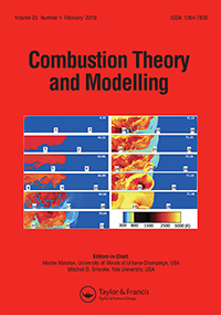 Cover image for Combustion Theory and Modelling, Volume 23, Issue 1, 2019