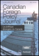 Cover image for Canadian Foreign Policy Journal, Volume 18, Issue 1, 2012