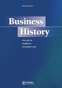Cover image for Business History, Volume 64, Issue 9, 2022