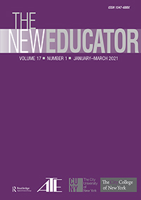 Cover image for The New Educator, Volume 17, Issue 1, 2021