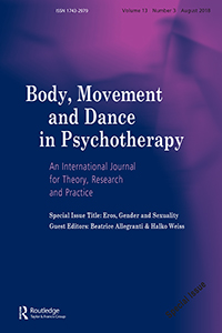 Cover image for Body, Movement and Dance in Psychotherapy, Volume 13, Issue 3, 2018