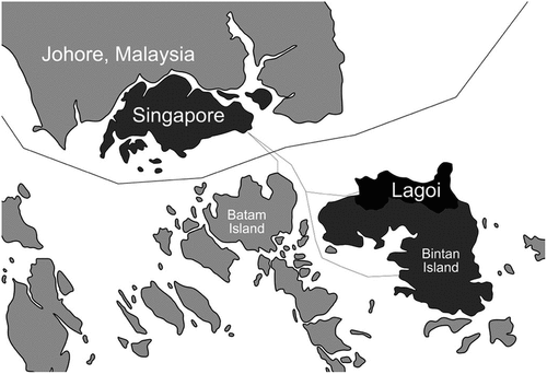 Figure 1. Lagoi Free Trade Zone on Bintan Island