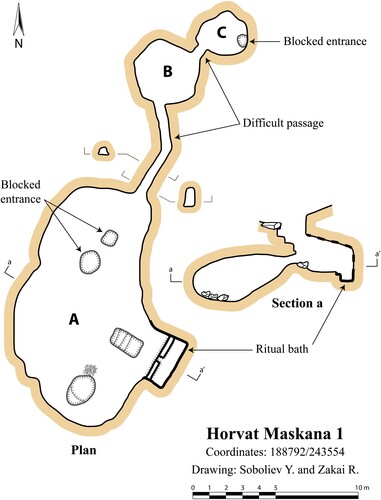 Figure 2. Plan of the Hiding Complex.