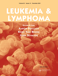 Cover image for Leukemia & Lymphoma, Volume 62, Issue 14, 2021