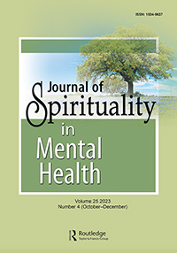 Cover image for Journal of Spirituality in Mental Health, Volume 25, Issue 4, 2023