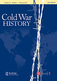 Cover image for Cold War History, Volume 22, Issue 1, 2022