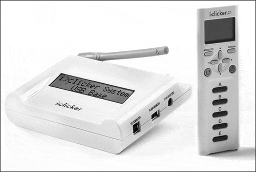 Figure 2. Fast-feedback technology (i-Clicker).