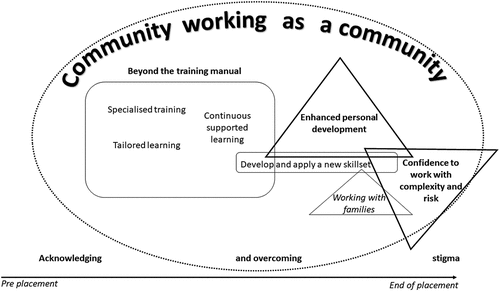 Figure 1. Concept map of the themes and sub-themes.