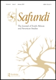 Cover image for Safundi, Volume 8, Issue 1, 2007