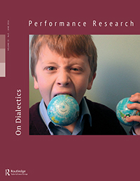 Cover image for Performance Research, Volume 21, Issue 3, 2016