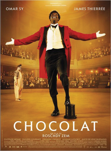 Figure 5. Affiche du film Chocolat (Roschdy Zem, 2016).