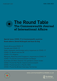 Cover image for The Round Table, Volume 110, Issue 1, 2021