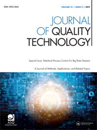 Cover image for Journal of Quality Technology, Volume 51, Issue 2, 2019
