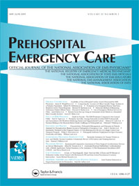 Cover image for Prehospital Emergency Care, Volume 23, Issue 3, 2019