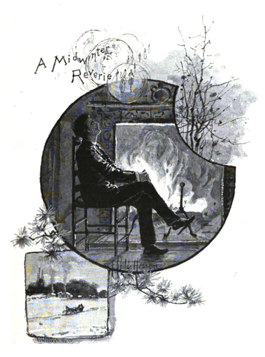 Figure 1. F. Childe Hassam, ‘A Midwinter Reverie’. From The Wheelman (Hassan Citation1883).