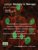 Cover image for Cancer Biology & Therapy, Volume 8, Issue 14, 2009